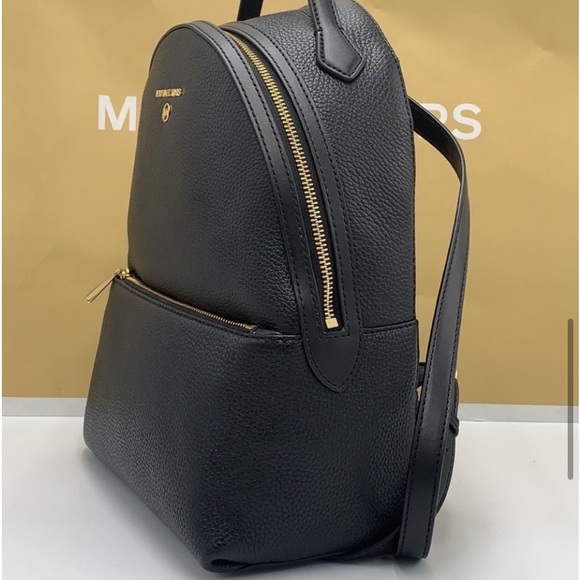 Michael Kors NWOT black leather backpack - Picture 5 of 5